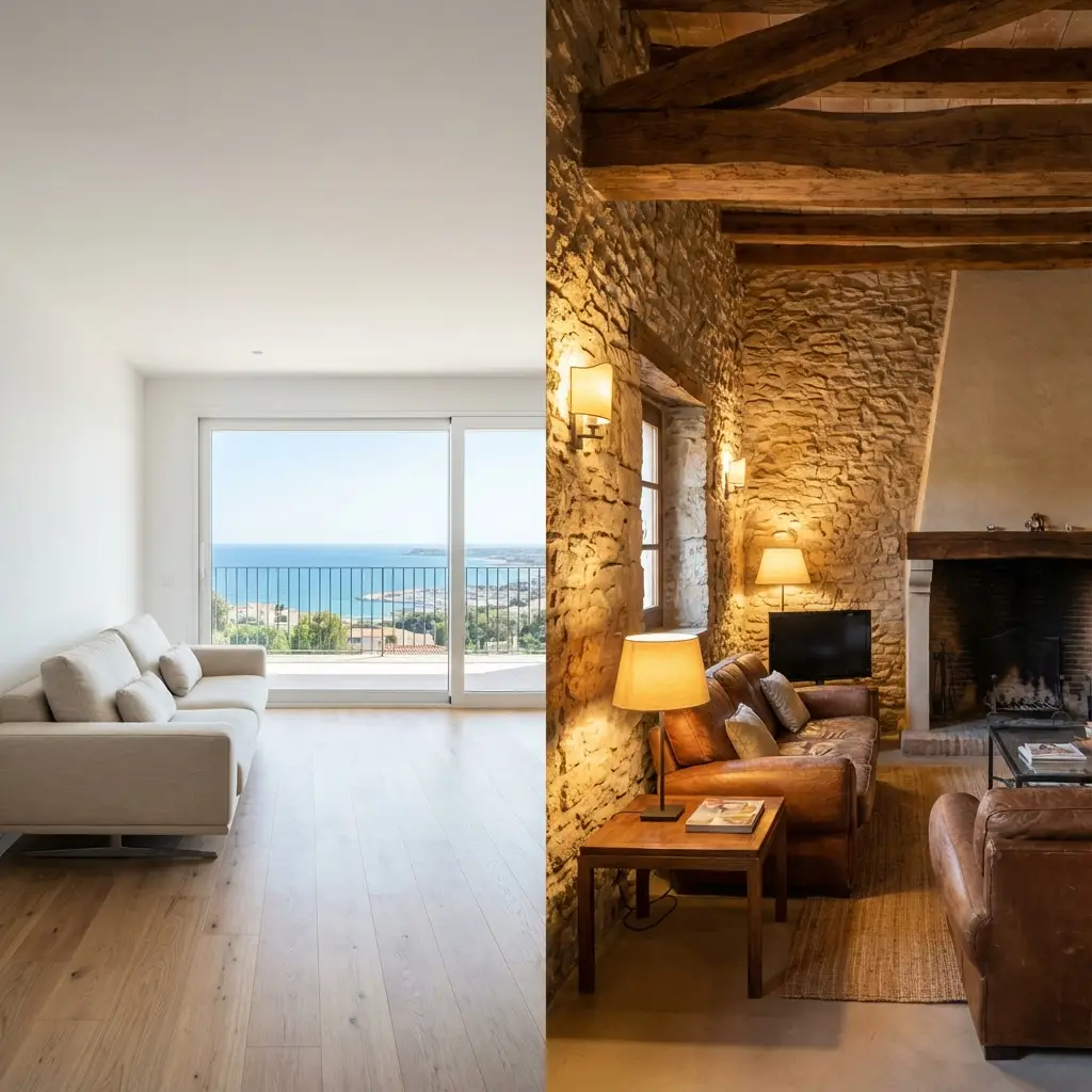 Diferencia entre reformas de costa e interior